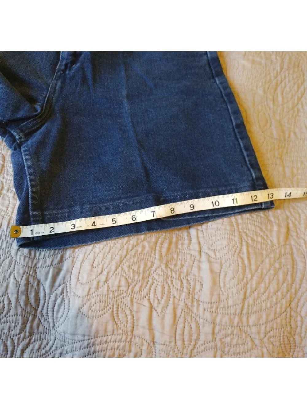 VTG 90s  Riders Denim Baggy Granola Grunge Dark Blue Denim Women's Shorts - Sz S